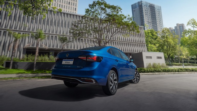 Volkswagen Virtus: Faróis e lanternas de LED