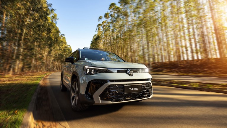 Volkswagen Taos: Visual expressivo