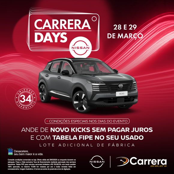 Carrera Nissan São Paulo