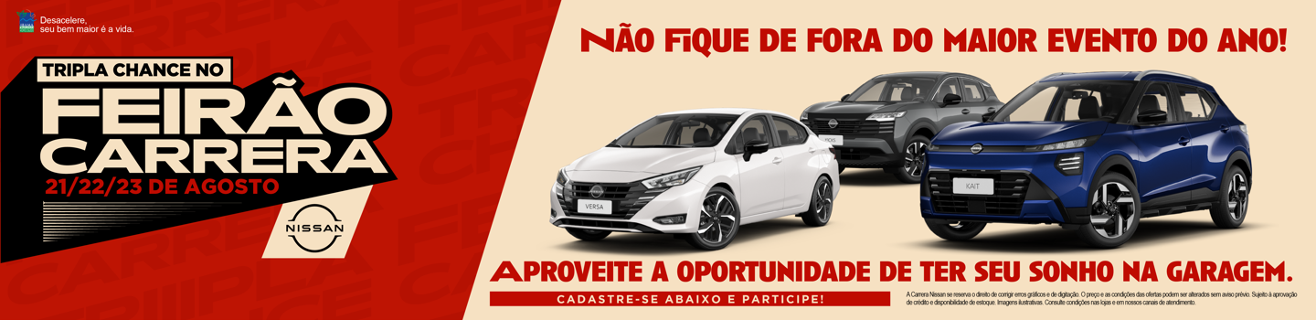 Feirão Carrera Nissan
