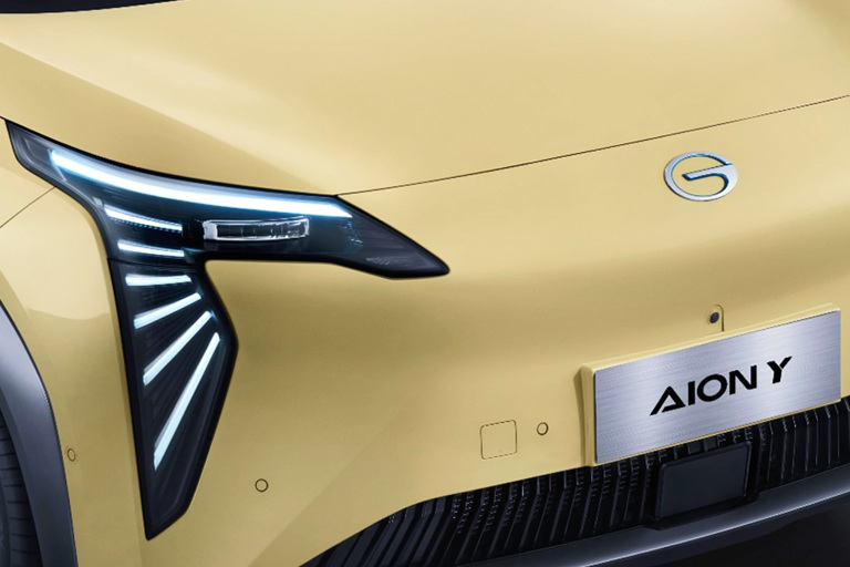 GAC AION Y: Design aerodinâmico sofisticado